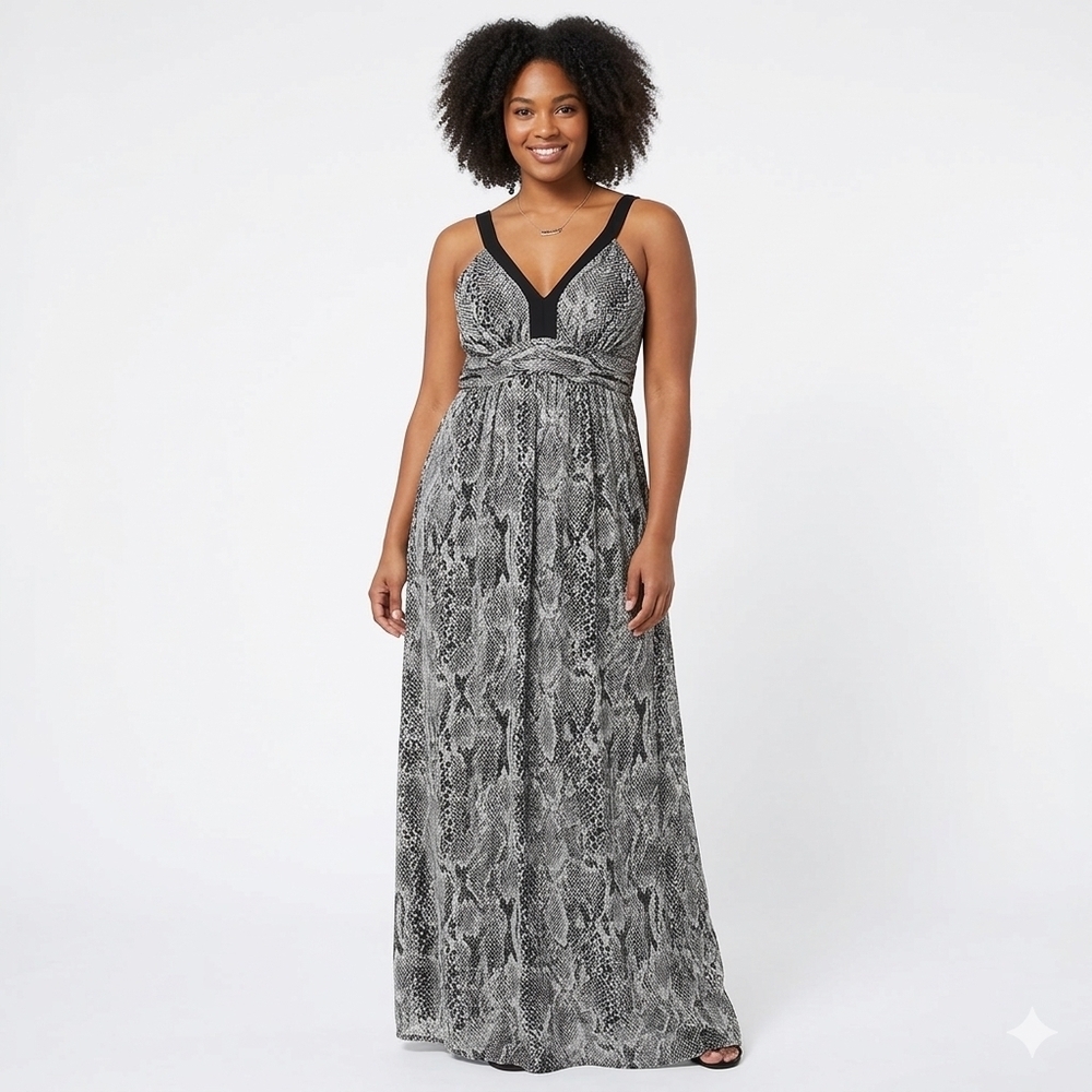 Express Snakeskin Dress